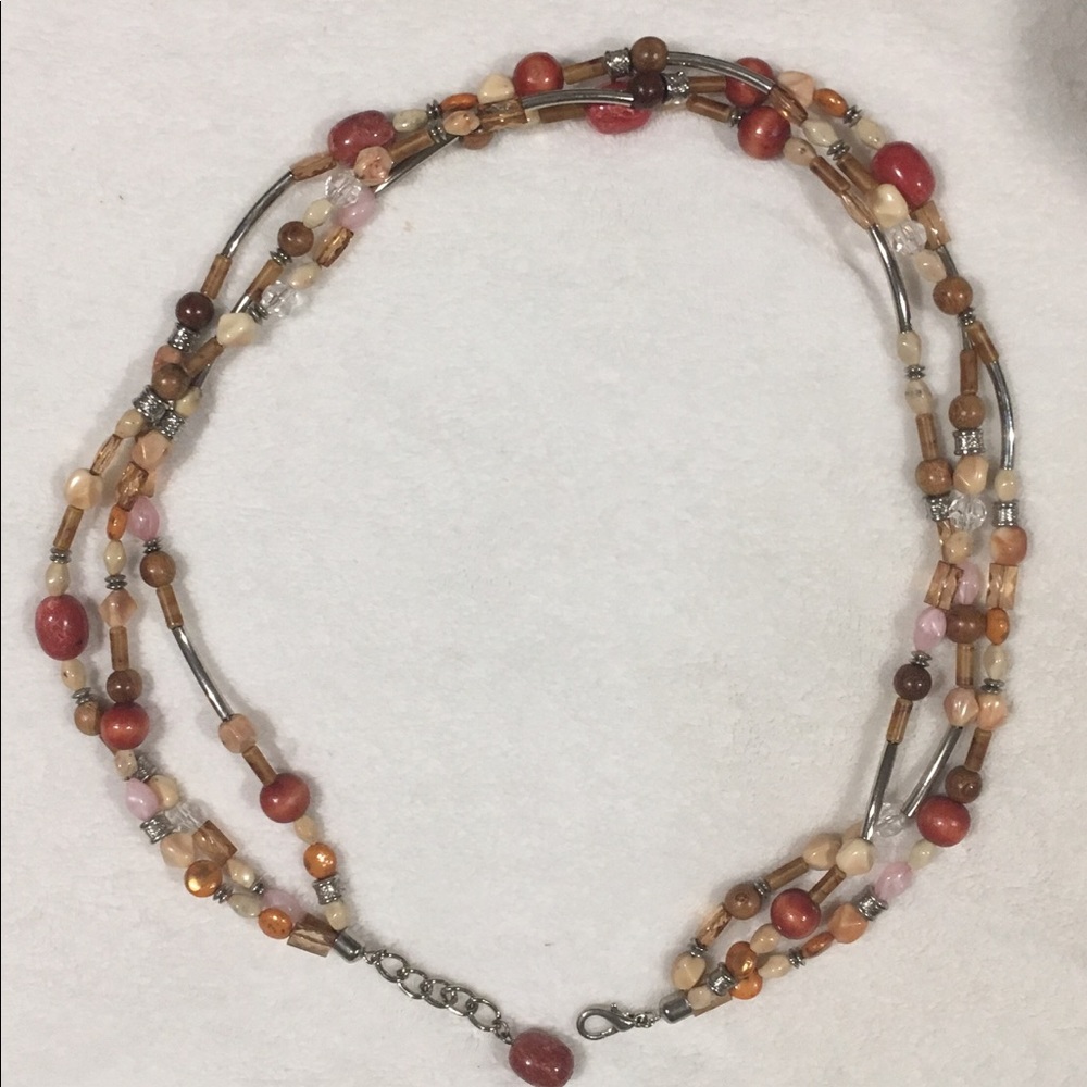 Beaded belt with clasp